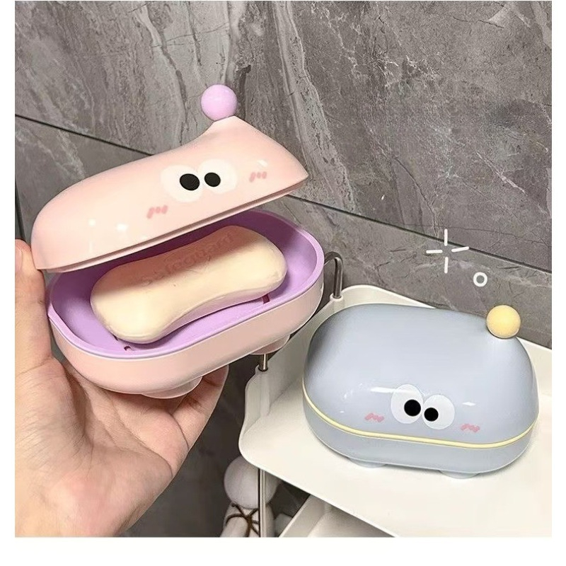 Soap Making Box - Flip-top Soap Box Big-eyed Cute Household