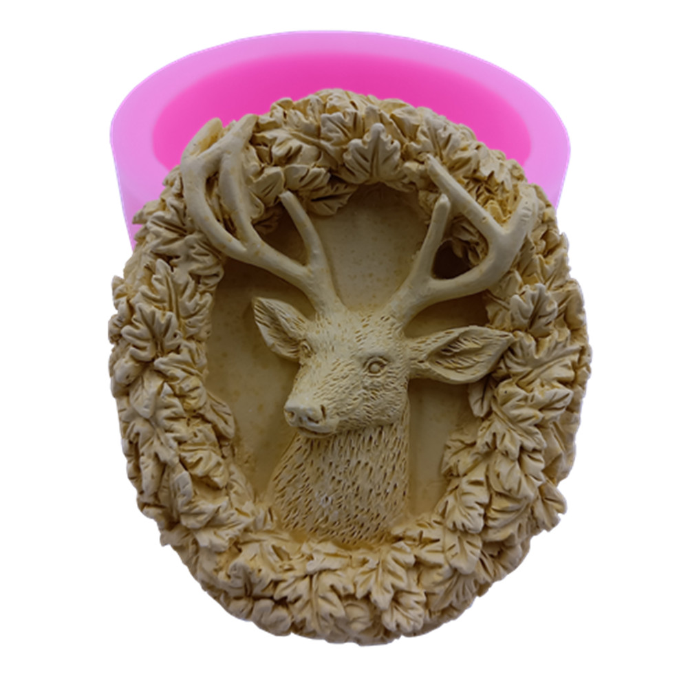 Soap Making Store - Deer Design Soap Silicone Mold for