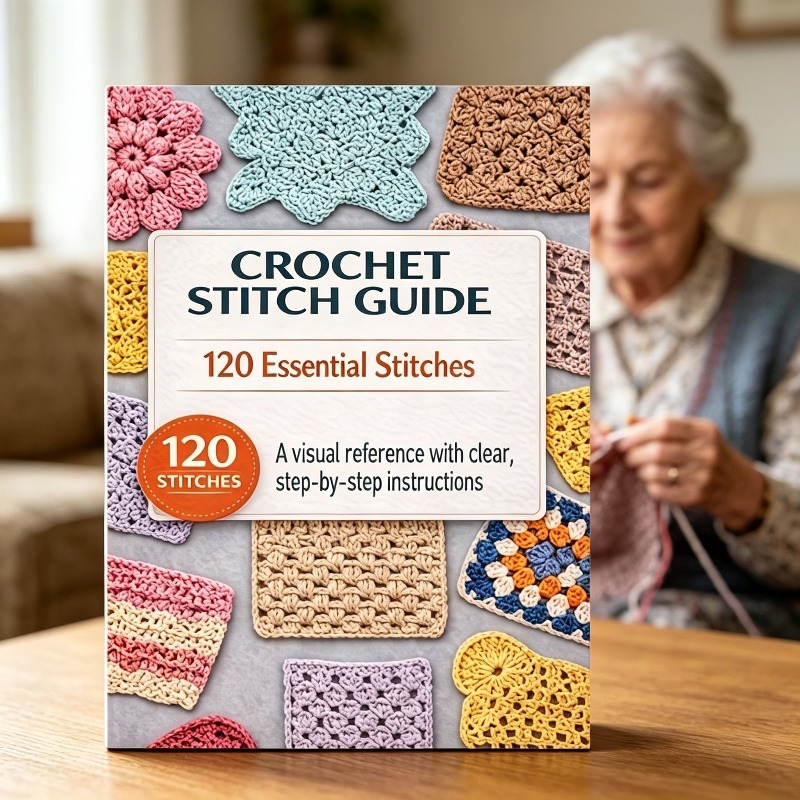 Soap Making Book - Complete Crochet Stitch Guide for Beginners