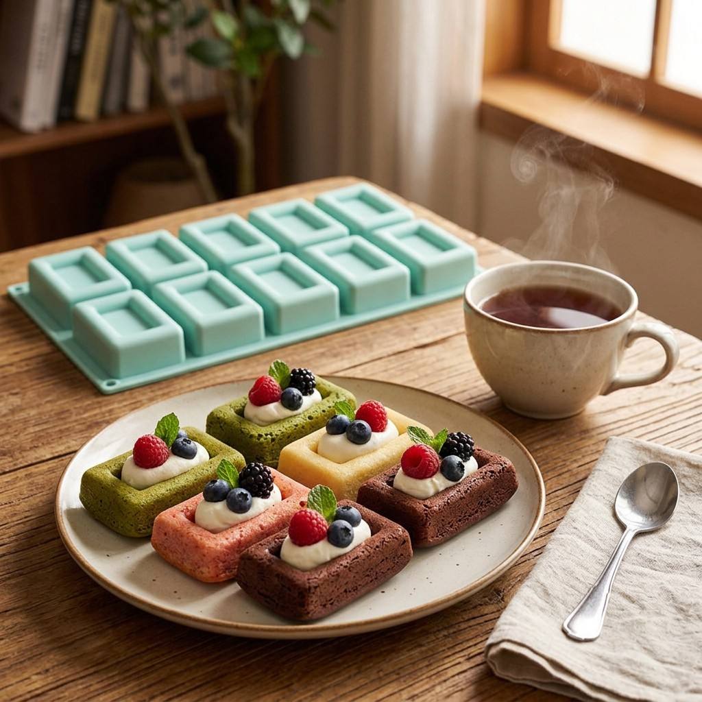 Non-stick 10-Hole Rectangle Si - огляд і ціна Soap Making Jelly