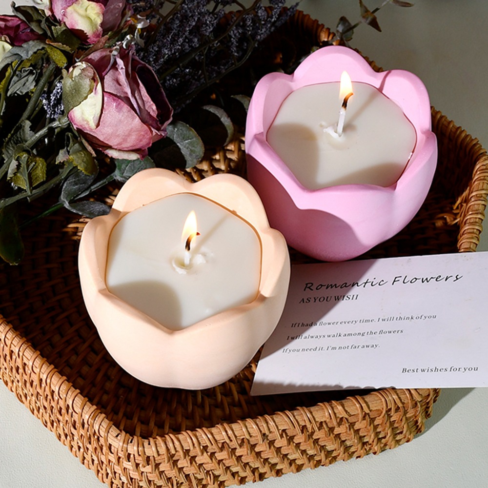 Tulip Candle Holder Silicone M - огляд і ціна Soap Making Books