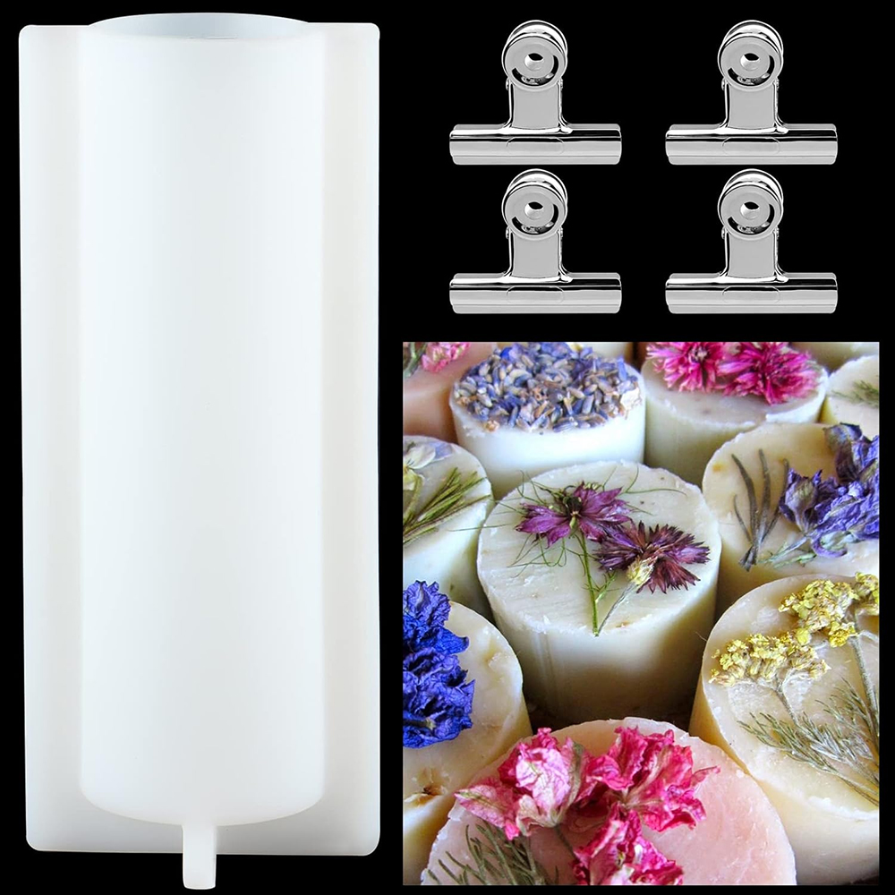 Big Cylinder Tube Soap Mold wi - огляд і ціна Soap Making Books