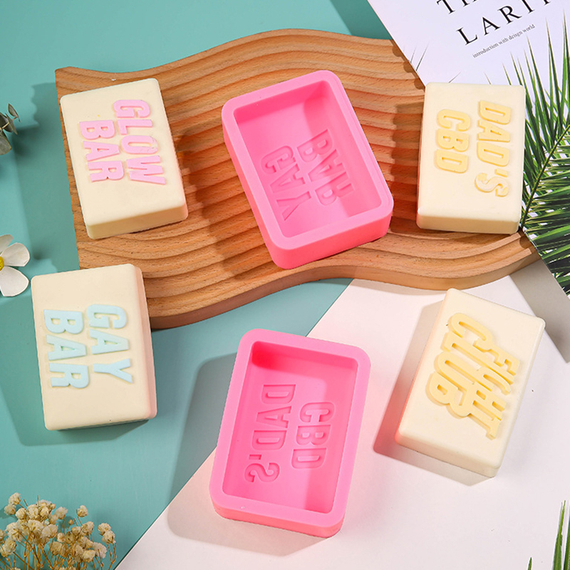 Fight Club Letters Soap Silico - огляд і ціна Soap Mold Silicone Loaf