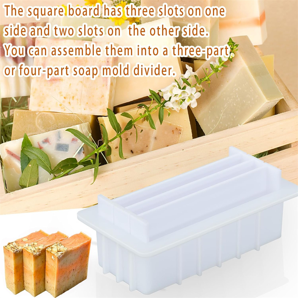 42oz Silicone Soap Mold with 5 - огляд і ціна Soap Making Books