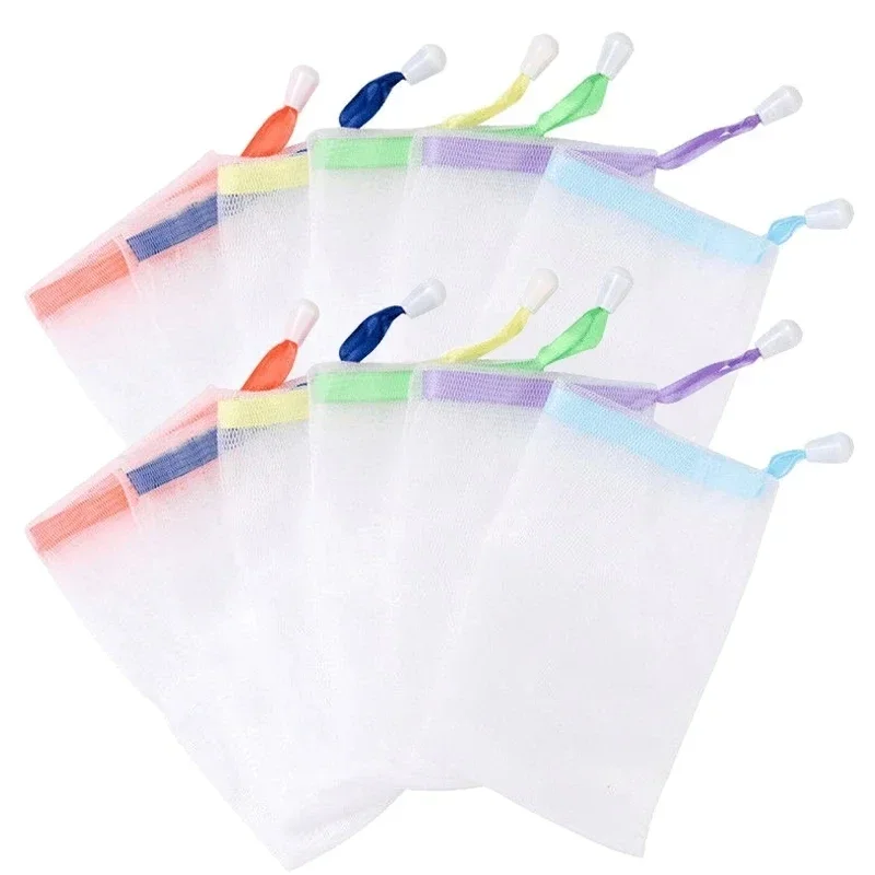 5PCS Hangable Soap Bags Bath S - огляд і ціна Soap Making Gel