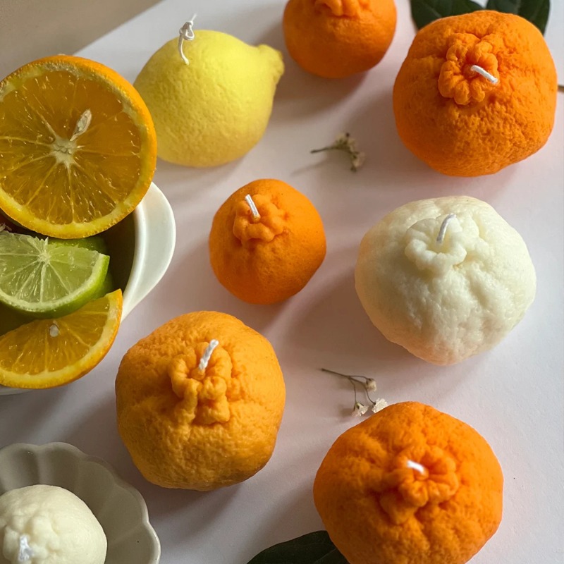 Orange Fruit Candle Mold DIY S - огляд і ціна Soap Making Gel