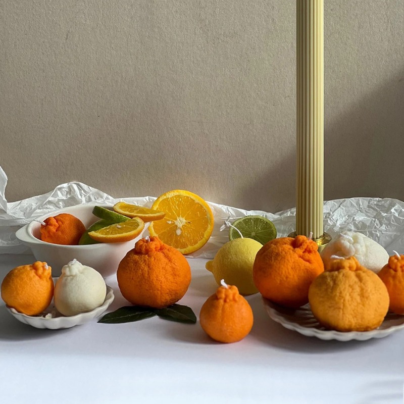 Orange Fruit Candle Mold DIY S - огляд і ціна Soap Making Gel