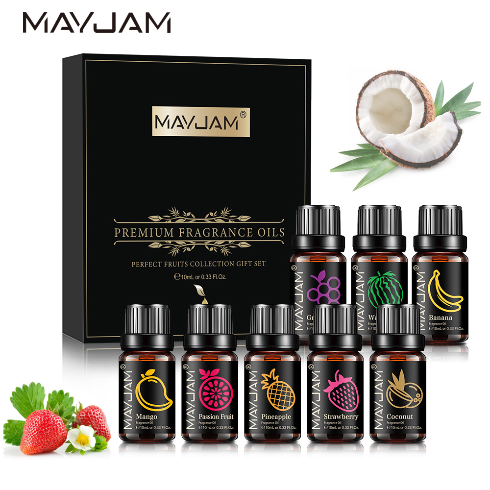 MAYJAM Fragrance Oils Set 8pcs - огляд і ціна Soap Making Books
