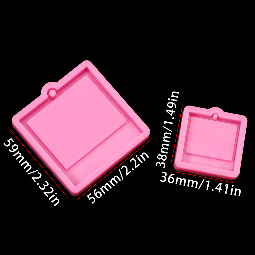 Photo Frame Epoxy Resin Keycha - огляд і ціна Soap Making Store