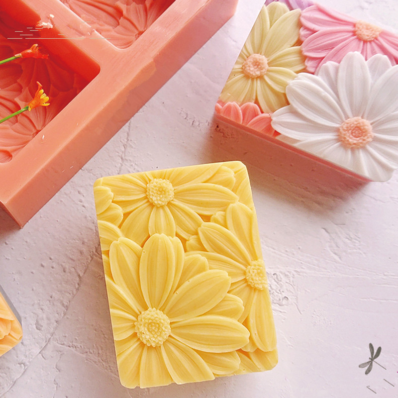 Newest!!!3d Elegant Sunflower  - огляд і ціна Soap Making Books