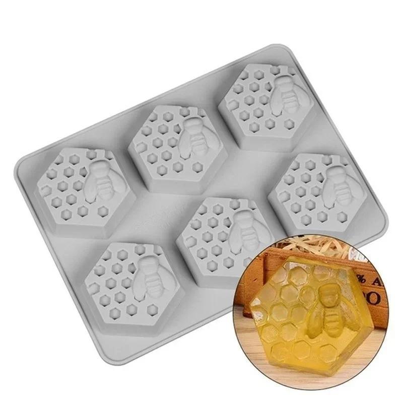 Bee Shape Silicone Mold DIY Ha - огляд і ціна Soap Making Gel