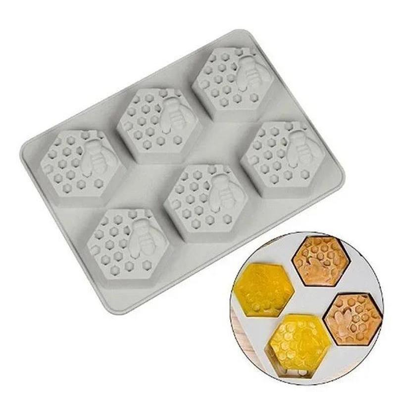 Bee Shape Silicone Mold DIY Ha - огляд і ціна Soap Making Gel