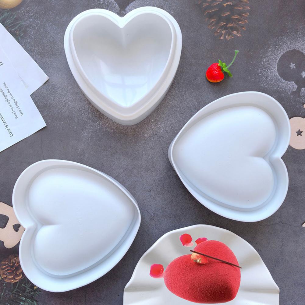 Heart Shaped Silicone Mold 3D  - огляд і ціна Soap Making Jelly