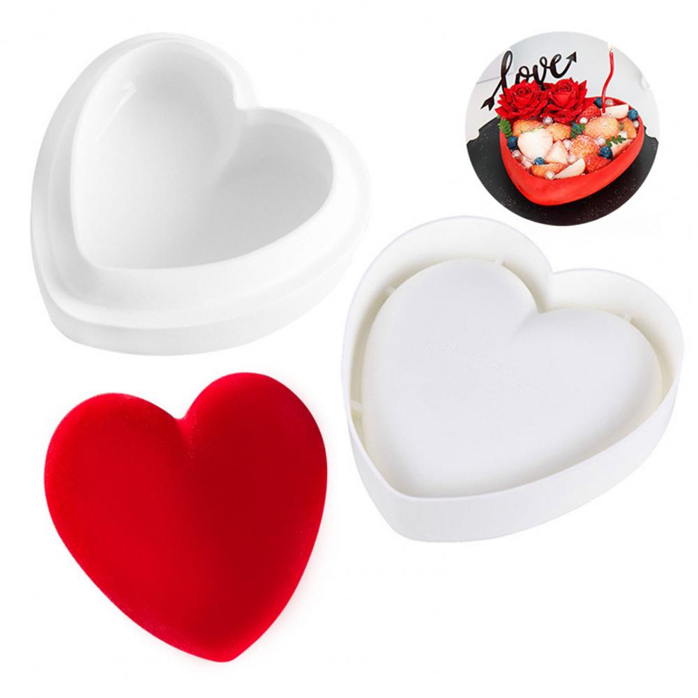 Heart Shaped Silicone Mold 3D  - огляд і ціна Soap Making Jelly