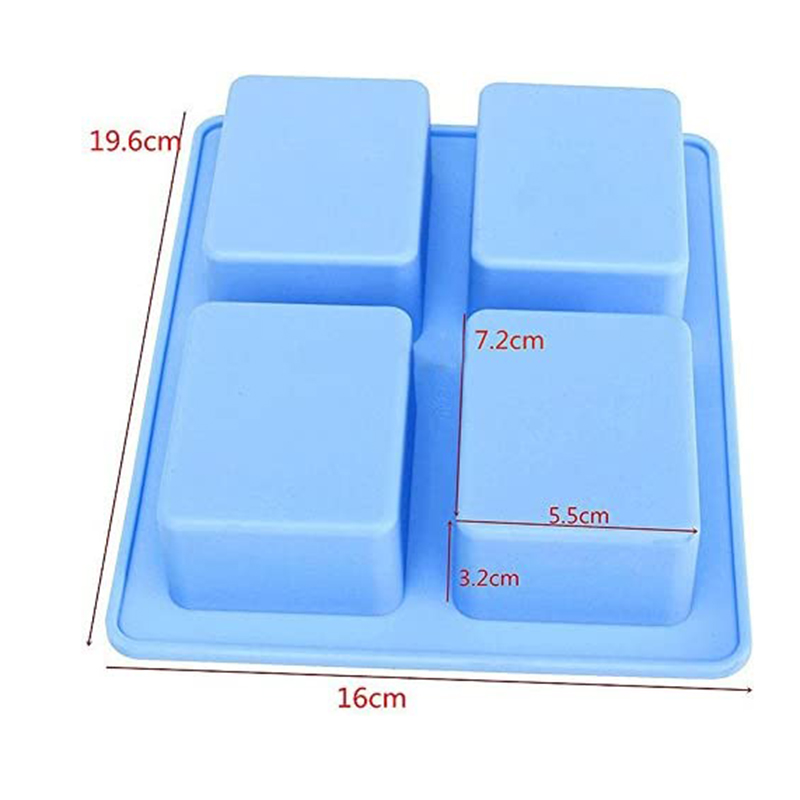 Rectangle Life Tree Silicone S - огляд і ціна Soap Making Books