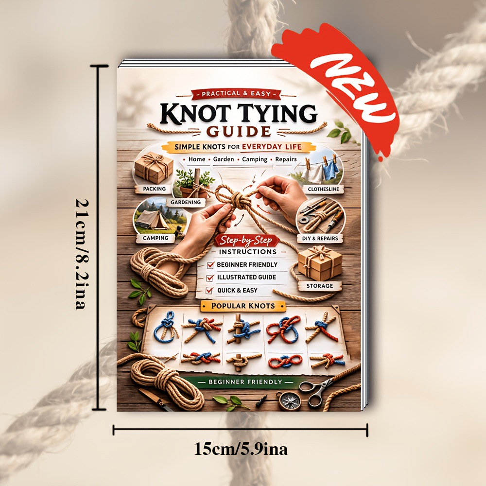 Knot Tying Guide Book Simple K - огляд і ціна Soap Making Book