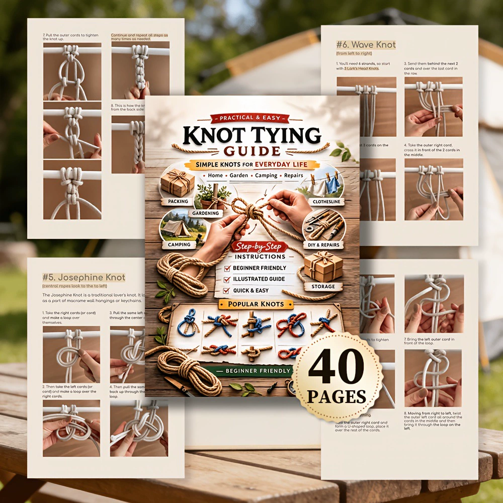 Knot Tying Guide Book Simple K - огляд і ціна Soap Making Book