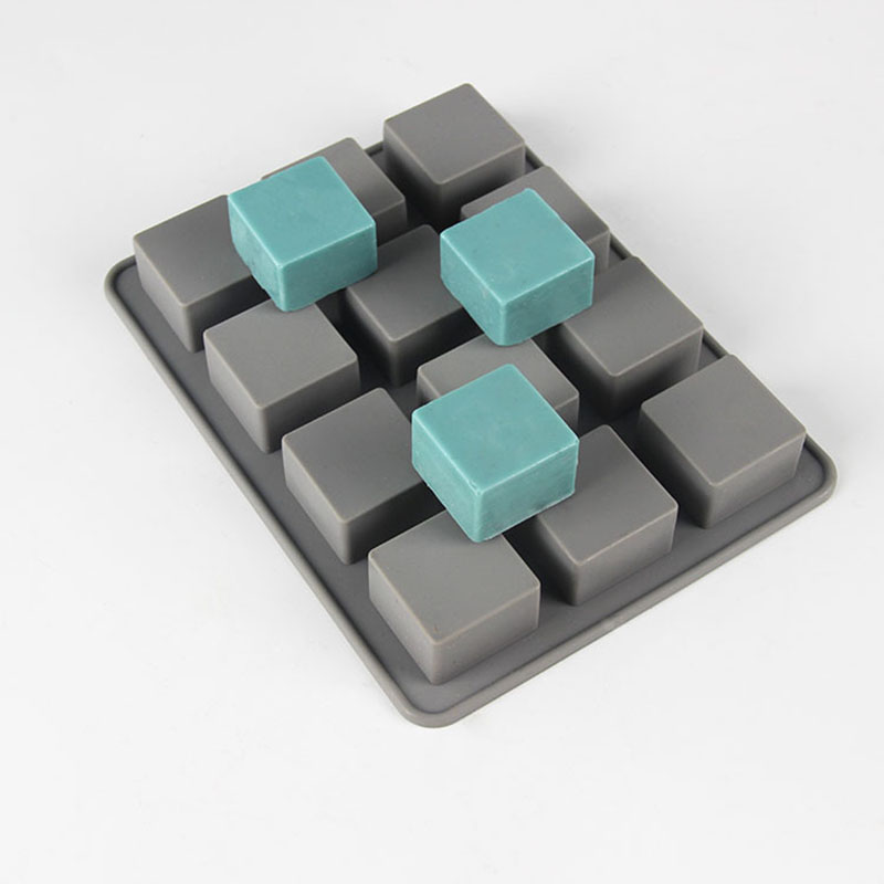 1 PCS Silicone Soap Molds 12 C - огляд і ціна Soap Making Gel