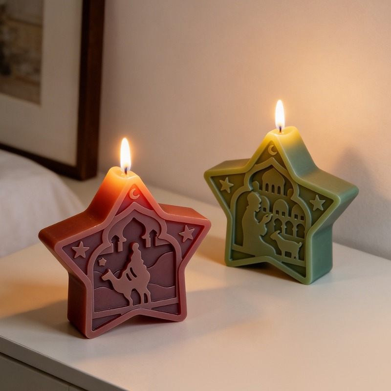 mosque candle mold soft star m - огляд і ціна Soap Making Gel