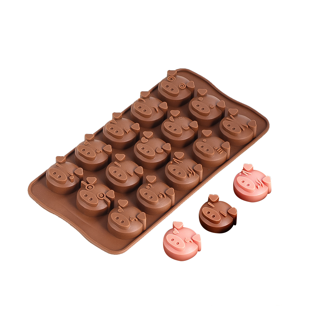 Cartoon Pig Emoji Heart Rose G - огляд і ціна Soap Making Jelly