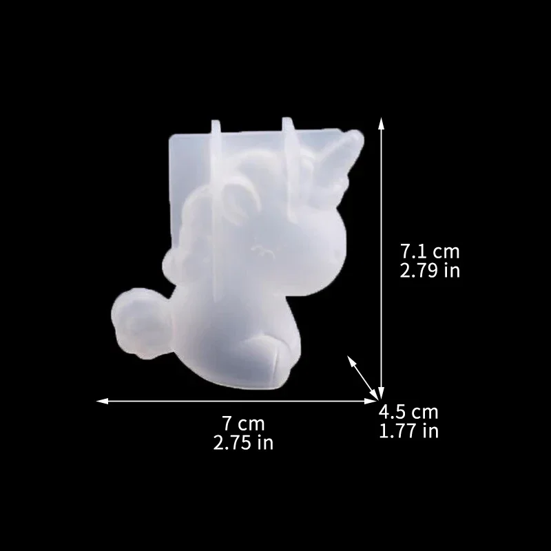 3D Geometric Silicone Unicorn  - огляд і ціна Soap Making Store