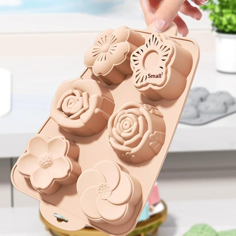 SU Flower Silicone Mold, 6 Cav - огляд і ціна Soap Making Jelly