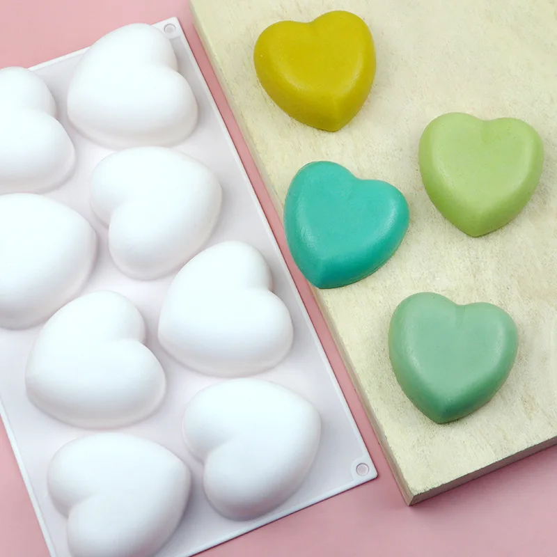 Love Heart Silicone Soap Mold  - огляд і ціна Soap Making Store