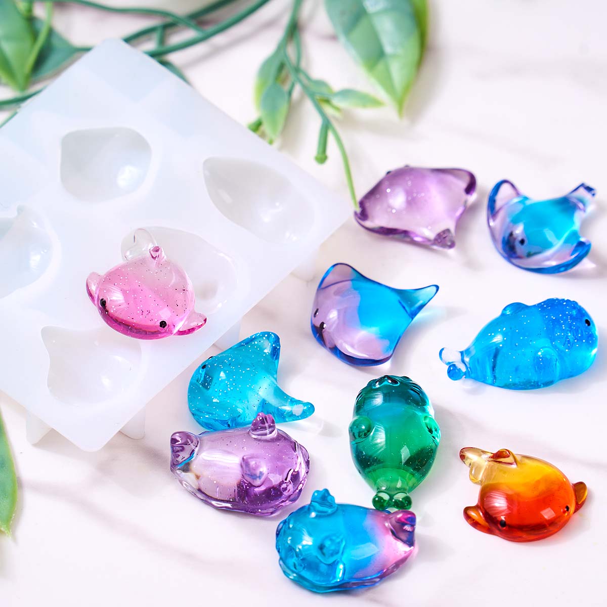 3D Healing Kawaii Manta Ray Wh - огляд і ціна Soap Making Store