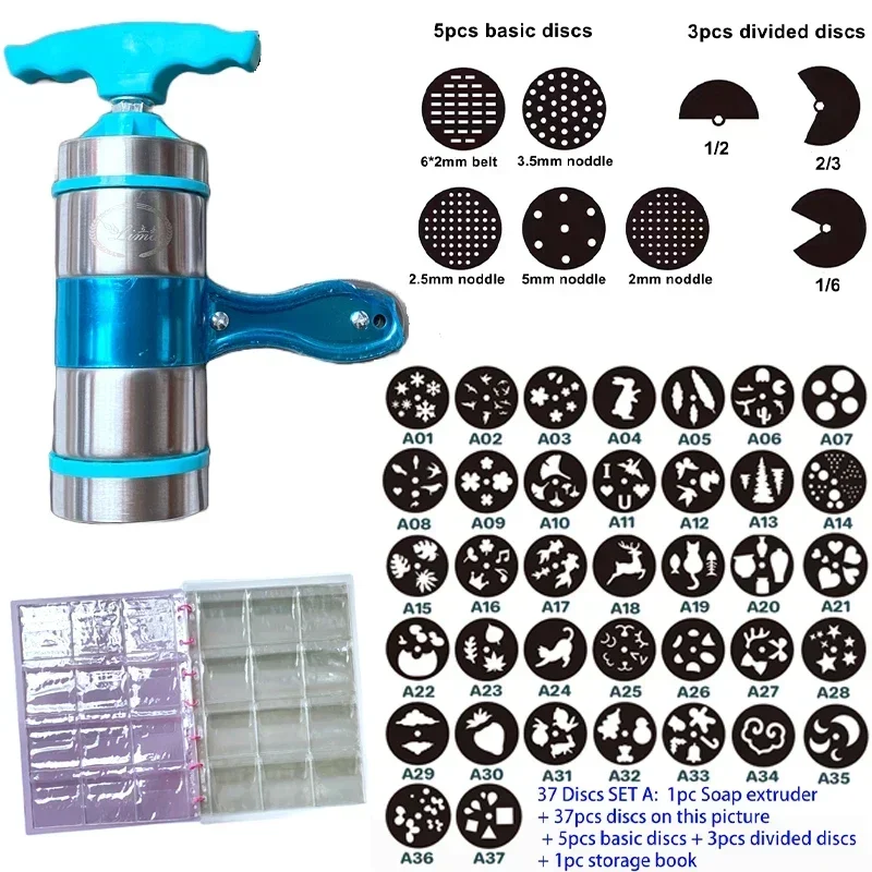 Soap Extruder Disks Stainless  - огляд і ціна Soap Making Books