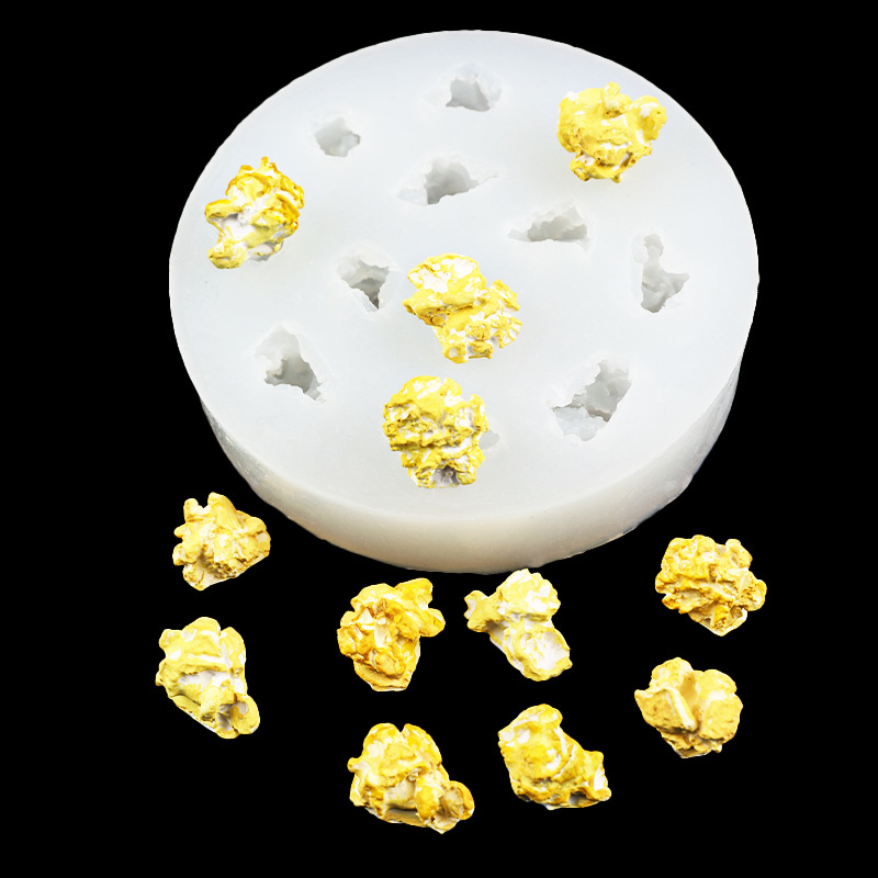 12-hole Popcorn Silicone Molds - огляд і ціна Soap Making Jelly