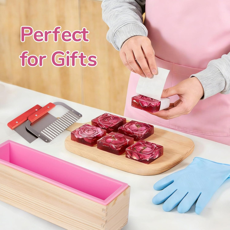 1 Pieces42Ounce soap mold with - огляд і ціна Soap Making Gel