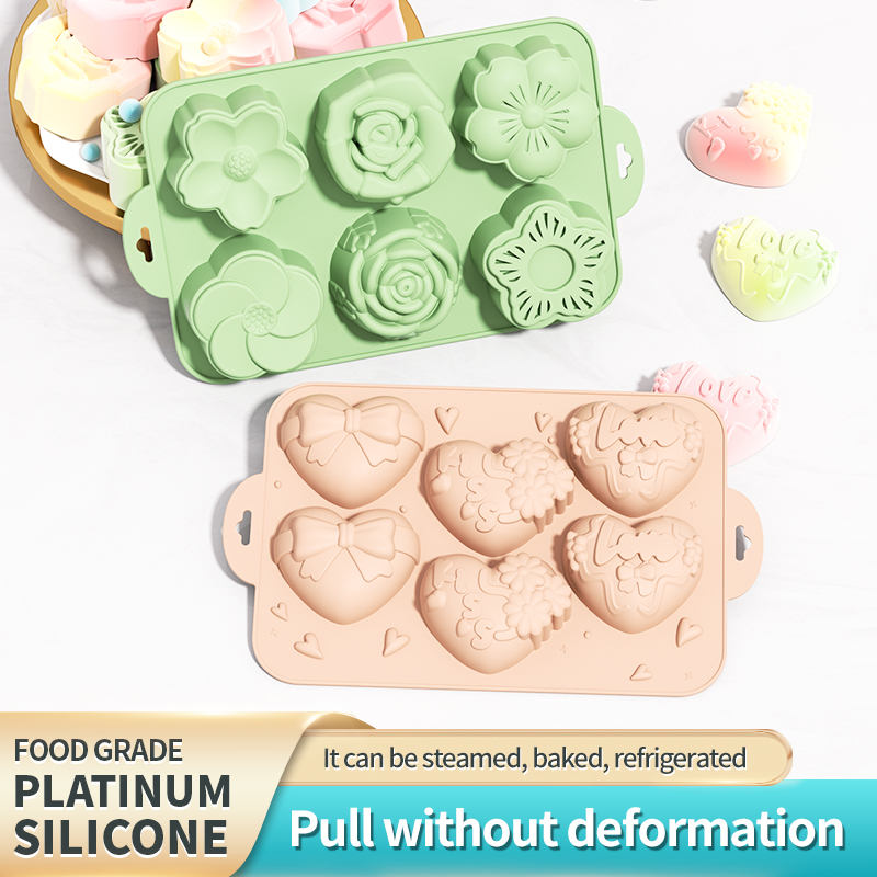 Silicone Soap Mold,Heart Flowe - огляд і ціна Soap Making Jelly