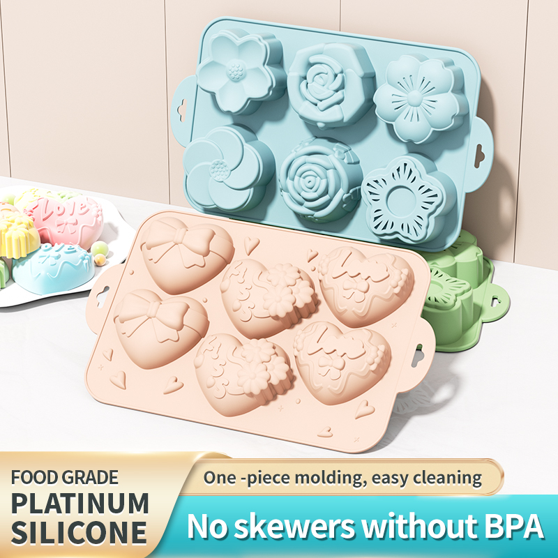 Silicone Soap Mold,Heart Flowe - огляд і ціна Soap Making Jelly