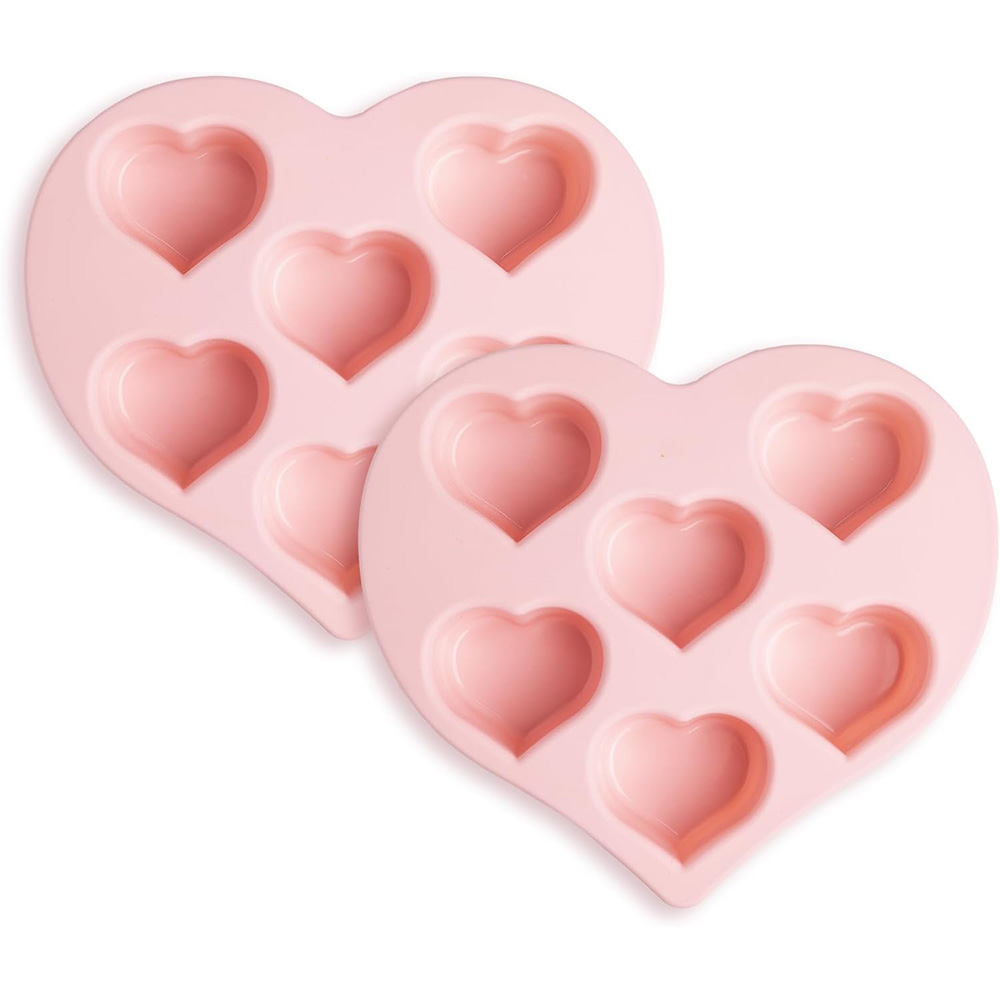 Heart Silicone Molds Valentine - огляд і ціна Soap Making Jelly