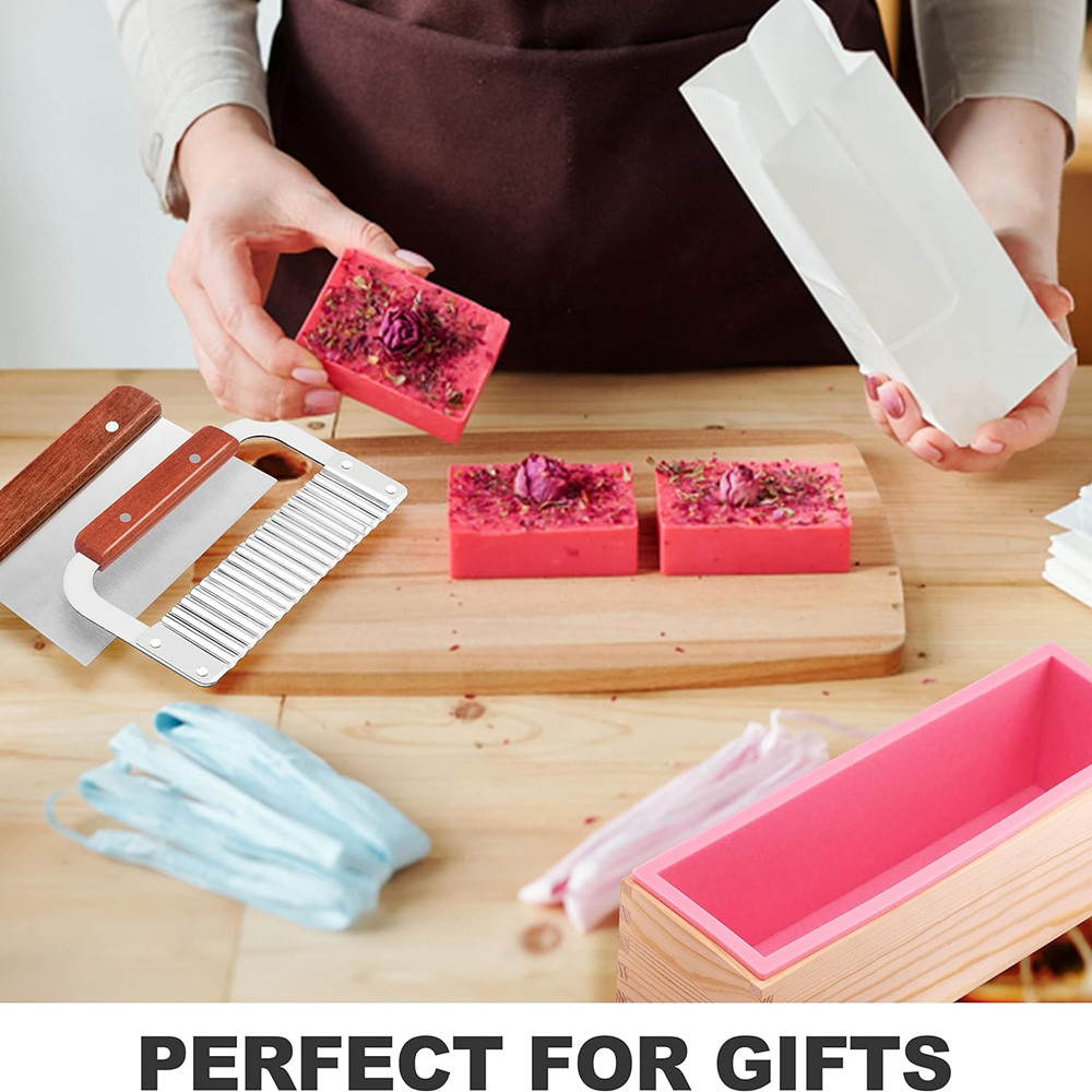 1.2L Silicone Soap Molds Kit 4 - огляд і ціна Soap Making Books