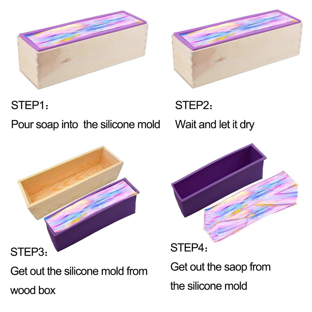 1.2L Silicone Soap Molds Kit 4 - огляд і ціна Soap Making Books