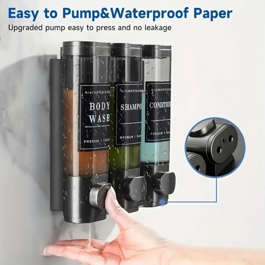Wall Mounted Triple Shampoo Co - огляд і ціна Soap Making Gel